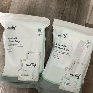 200 milk storage bags never opened